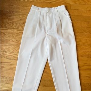 Vintage white light weight pants